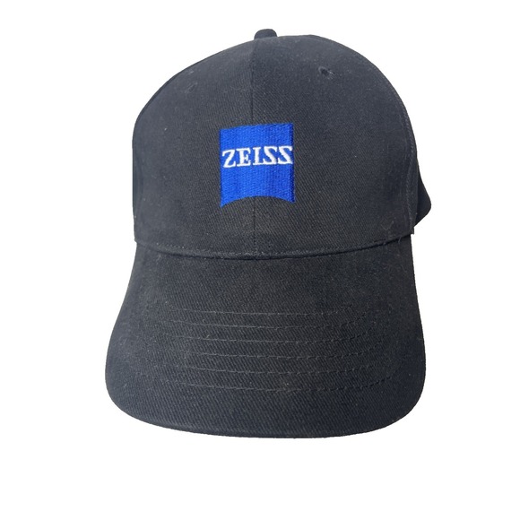 Zeiss Victory SFOptics Company Logo Print Cap Baseball Golf Black Hat Adjustable